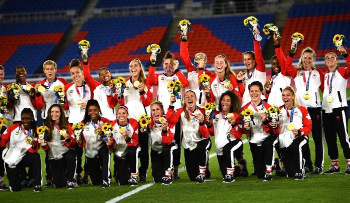 Canadá é Campeã Olímpica TÓKIO2020 Futebol Feminino!