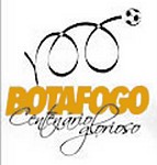 Escudo comemorativo do centen�rio do Botafogo