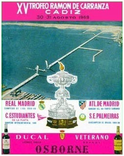 Cartaz do Torneio Ramn de Carranza de 1969