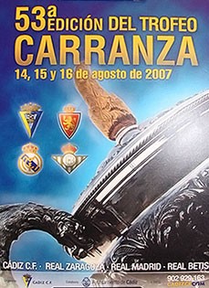 Cartaz do Torneio Ramón de Carranza de 2007