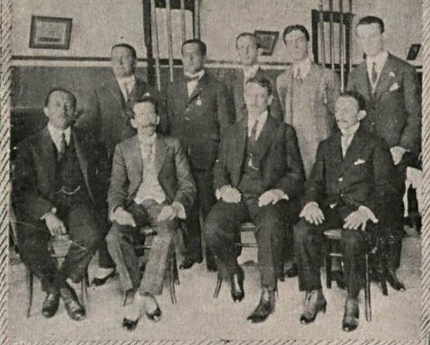 Diretoria do N�utico em 1919
