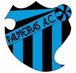 Escudo do Palmeiras AC com a bola azul