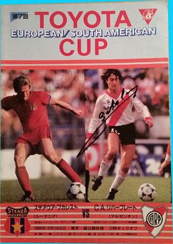 Programa da Copa Intercontinental Toyota 1986