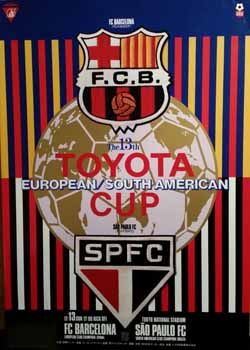 Programa da Copa Intercontinental Toyota 1992