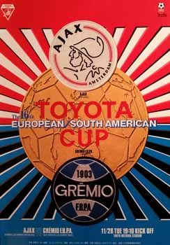 Programa da Copa Intercontinental Toyota 1995