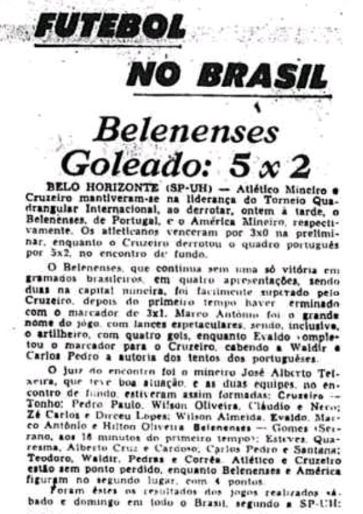 Torneio Quadrangular Internacional de Belo Horizonte 1966