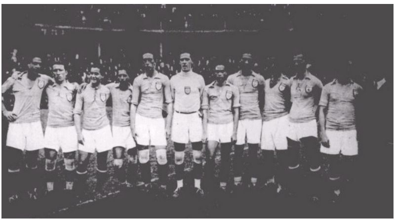 A Sele��o do Distrito Federal - Cariocas - Campe�o do Brasileiro de Sele��es 1925