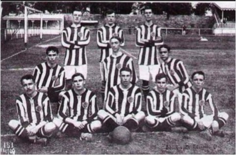 Time do Botafogo Foot Ball Club, atual Botafogo FR, em 1910