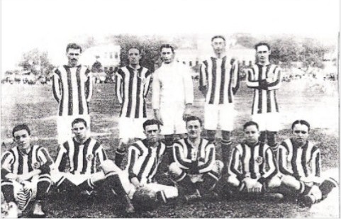 Time do Botafogo Foot Ball Club, atual Botafogo FR, em 1912