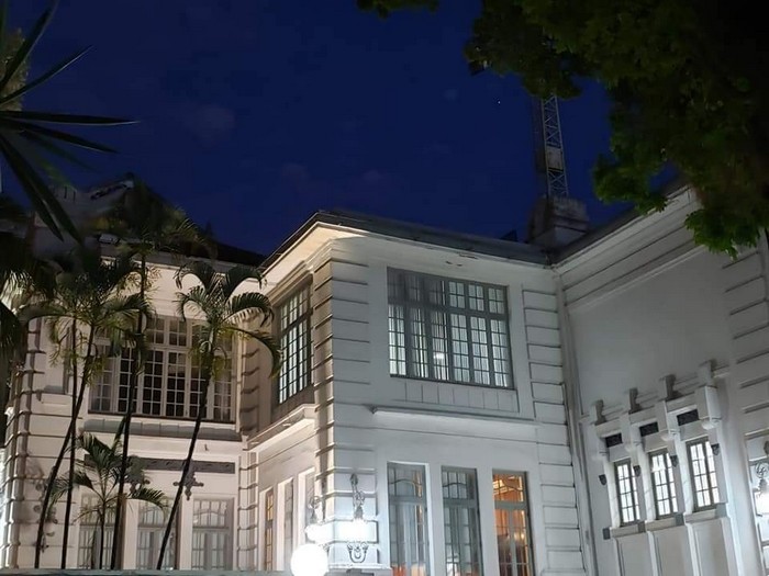 Fachada da Sede de Laranjeiras em 2022