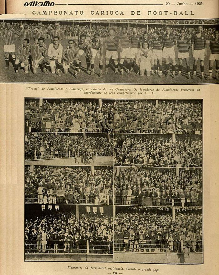 Revista o Malho 20 Junho 1925 Fla x Flu