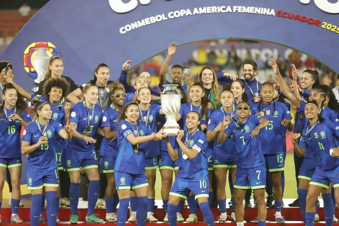 Brasil Feminino Campeão Copa America 2025