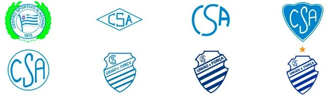 Distintivos do CSA