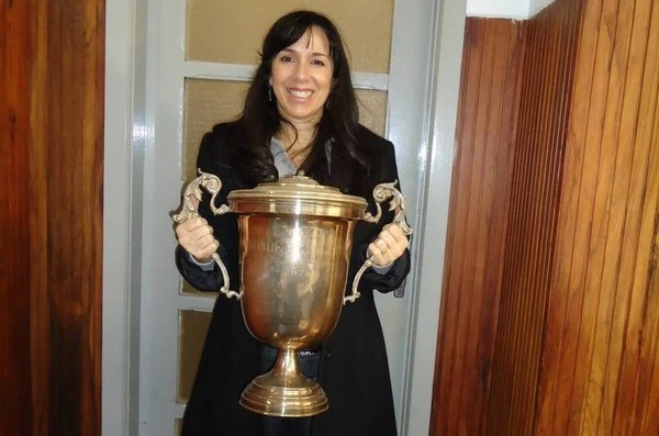 Lia Comandulli e a Taça