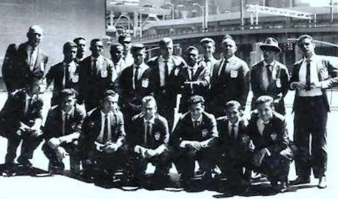 Delegação do EC Metropol