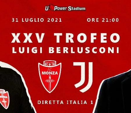 Cartaz do Trofeu Luigi Berlusconi