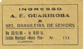 AE Guariroba x Sele��o Brasileira de Masters