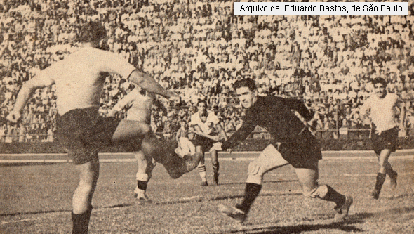 Foto da Partida pela Ta�a Rio Branco de 1947