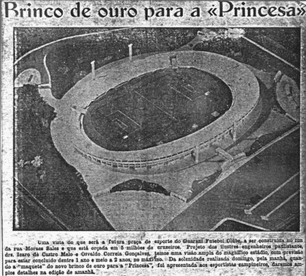A Matéria de 1948 que deu origem ao nome Brinco de Ouro da Princesa