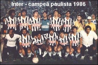 Equipe campeã de 1986