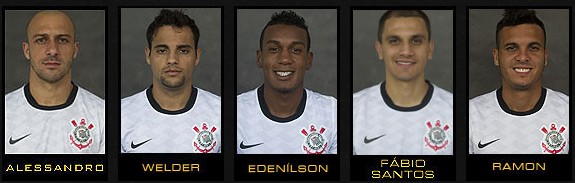 Os laterais do Timo na Libertadores de 2012