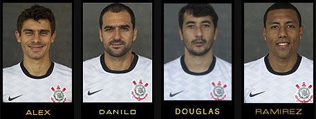 Os meias do Timo na Libertadores de 2012