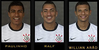 Os volantes do Timo na Libertadores de 2012