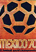 Cartaz oficial da Copa do Mundo de 1970, no México