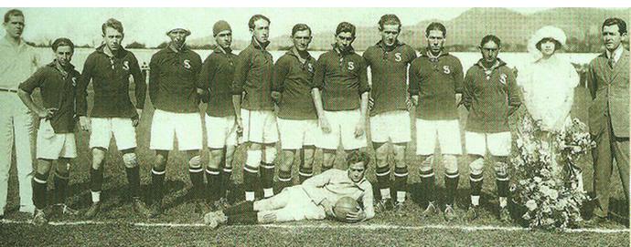 Equipe do Cruzeiro em 1923