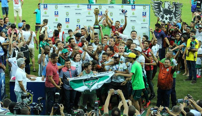 Manaus FC comemora titulo amazonense 2018