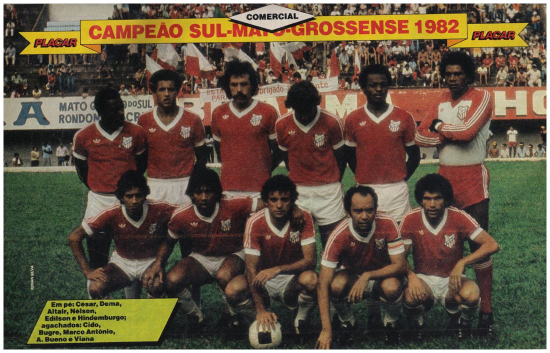Comercial Campe�o Sul-matogrossense de 1982