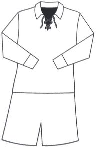 Uniforme branco do Paladino