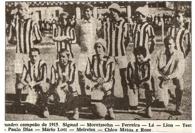 Atlético MG campeão 1915