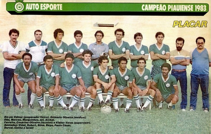 Auto Esporte Campeão Piauiense de 1983