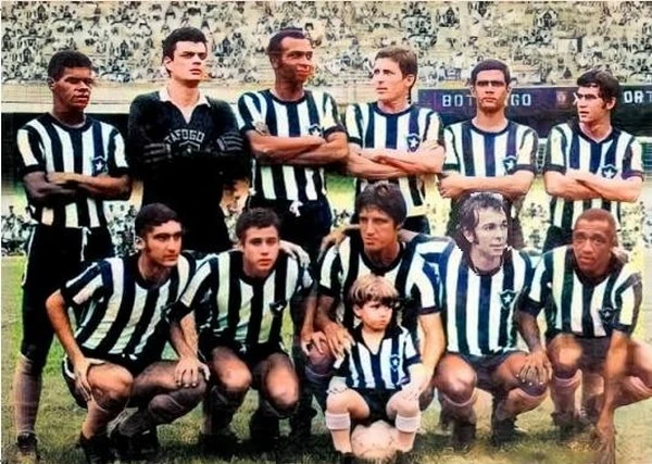 Equipe campeã do Botafogo na Taça Brasil 1968