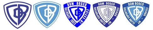 Evolução dos escudos do Dom Bosco